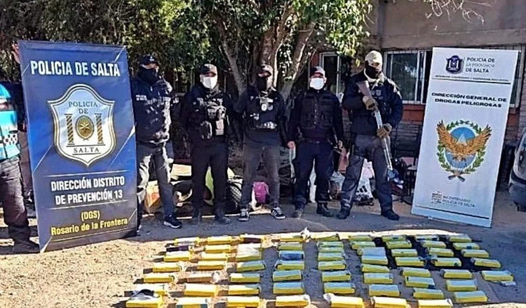 Más de 70 kilos de cocaína incautados en El Potrero