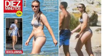 Publicaron fotos de la princesa Leonor en bikini en Uruguay y se indignaron en España