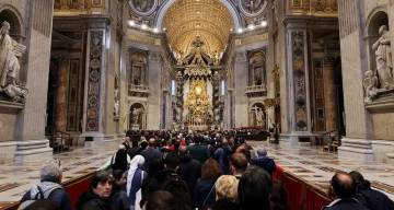 Mirá en vivo el segundo día de velatorio del papa Francisco en la Basílica de San Pedro