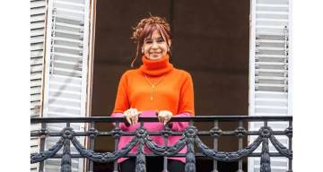Reapareció Cristina en las redes: 