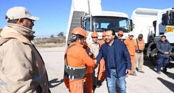 |VIDEO| Gustavo Sáenz entregó maquinaria a Vialidad y reforzó su apuesta por la infraestructura salteña
