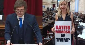 El fuerte cruce de Javier Milei con Myriam Bregman en el Congreso: 