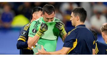 “Me rompí”: el video de la lesión de Agustín Marchesín, quien se fue llorando de La Bombonera