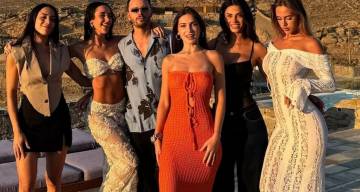 Aparecieron fotos de los deportistas vinculados a las fiestas con drogas en Italia