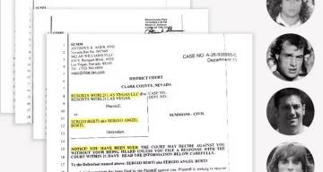 Demandaron en Las Vegas a cuatro conocidas glorias del fútbol argentino por enormes deudas de juego