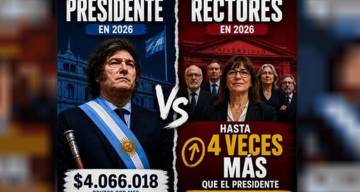 El presidente Milei comparó su salario con el de los rectores de universidades: “Cobran 4 veces más”