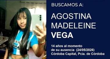 Buscan desesperadamente a Agostina Vega: detuvieron a un hombre y crece la conmoción