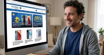 Carrefour liquida celulares Samsung, Xiaomi y iPhone con descuentos de hasta 55%