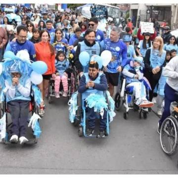 Gustavo Sáenz acompañó a HIRPACE en una multitudinaria jornada de inclusión y solidaridad
